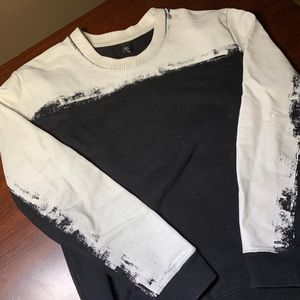 Black and White Alexander McQueen Sweatshirt